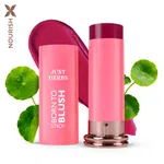 Just Herbs Born To Blush Stick Berry Bloom with Shea Butter and Cica 14g - Available at AfnoBazar Nepal