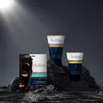 O3+ Alpha Men Bright Glow Face Wash 50g - Available at AfnoBazar Nepal