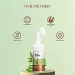 Just Herbs Neem Aloe Vera Foaming Face Wash 100ml - Available at AfnoBazar Nepal