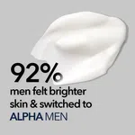 O3+ Alpha Men Bright Glow Face Wash 50g - Available at AfnoBazar Nepal