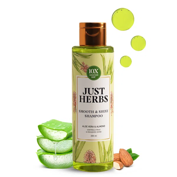 Just Herbs Silky Strength Shampoo 200ml - Available at AfnoBazar Nepal