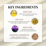 Just Herbs Ghee and 24K Gold Body Butter 250ml - Available at AfnoBazar Nepal