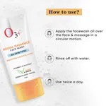 O3+ Bridal Radiant Face Wash 75g - Available at AfnoBazar Nepal