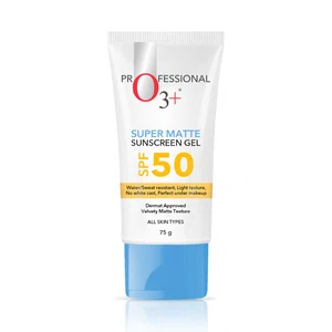 O3+ Super Matte Sunscreen SPF 50 75g - Available at AfnoBazar Nepal