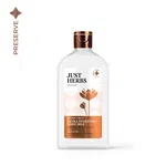 Just Herbs Saffron Malai Body Milk 300ml - Available at AfnoBazar Nepal