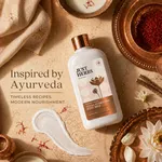 Just Herbs Saffron Malai Body Milk 300ml - Available at AfnoBazar Nepal