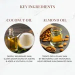 Just Herbs Coconut Almond Body Milk 300ml - Available at AfnoBazar Nepal