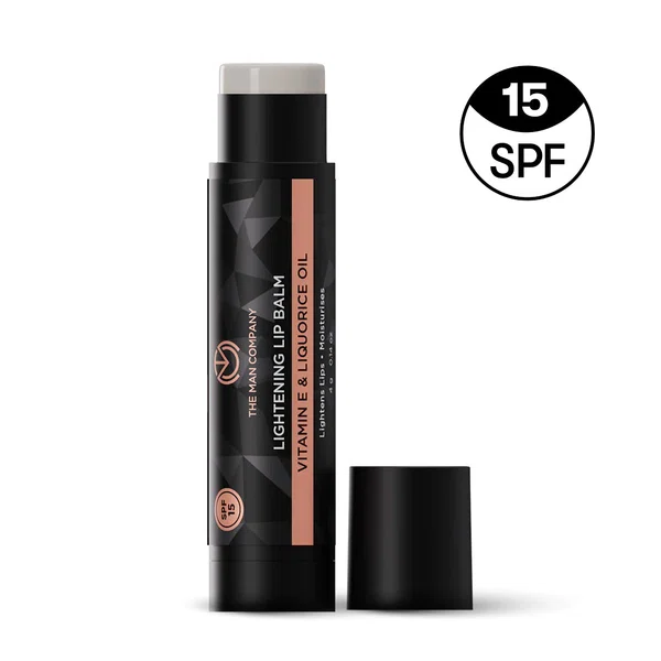 The Man Company Lip Lightening Balm with Vitamin E 4g - Available at AfnoBazar Nepal