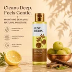 Just Herbs Vitamin C Amla Liquorice Root Face Wash 100ml - Available at AfnoBazar Nepal