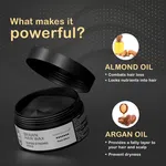 The Man Company Brawn Hair Wax Almond and Argan 50g - Available at AfnoBazar Nepal