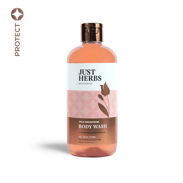 Just Herbs Shatpatri Body Wash 300ml - Available at AfnoBazar Nepal