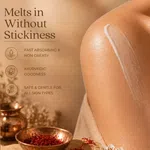 Just Herbs Saffron Malai Body Milk 300ml - Available at AfnoBazar Nepal
