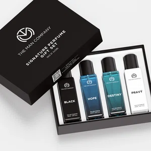 The Man Company Signature Perfume Gift Set 4 x 20ml EDP - Available at AfnoBazar Nepal