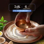 Just Herbs Ghee and 24K Gold Night Cream 50ml - Available at AfnoBazar Nepal