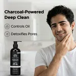 The Man Company Charcoal and Ylang Ylang Face Wash 100ml - Available at AfnoBazar Nepal