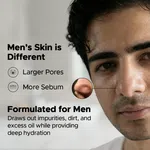The Man Company Charcoal and Ylang Ylang Face Wash 100ml - Available at AfnoBazar Nepal