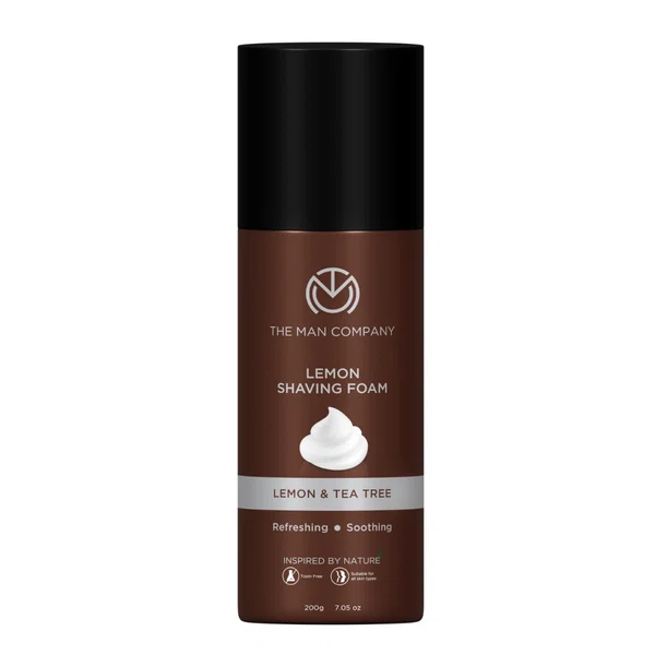 The Man Company Shaving Foam 200g - Available at AfnoBazar Nepal