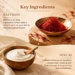 Just Herbs Saffron Malai Body Milk 300ml - Available at AfnoBazar Nepal