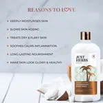 Just Herbs Coconut Almond Body Milk 300ml - Available at AfnoBazar Nepal