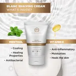 The Man Company Blanc Shaving Cream 100g - Available at AfnoBazar Nepal