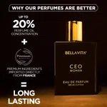 Bella Vita CEO Woman Perfume for Women 100ml image 4