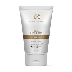 The Man Company Blanc Shaving Cream 100g - Available at AfnoBazar Nepal