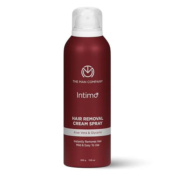 The Man Company Intimo Hair Removal Spray for Him and Her 200g - Available at AfnoBazar Nepal