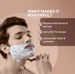 The Man Company Shaving Foam 200g - Available at AfnoBazar Nepal