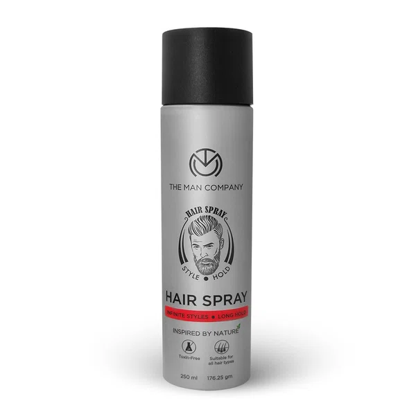 The Man Company Hair Spray 250ml - Available at AfnoBazar Nepal
