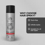 The Man Company Hair Spray 250ml - Available at AfnoBazar Nepal