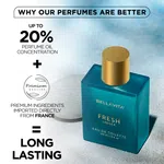 Bella Vita Fresh Unisex Perfume 100ml image 4