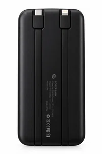 Power King P-H32E 30000mAh 22.5W Fast Charging Power Bank with Built-in Type-C & Lightning Cable - Available at AfnoBazar Nepal