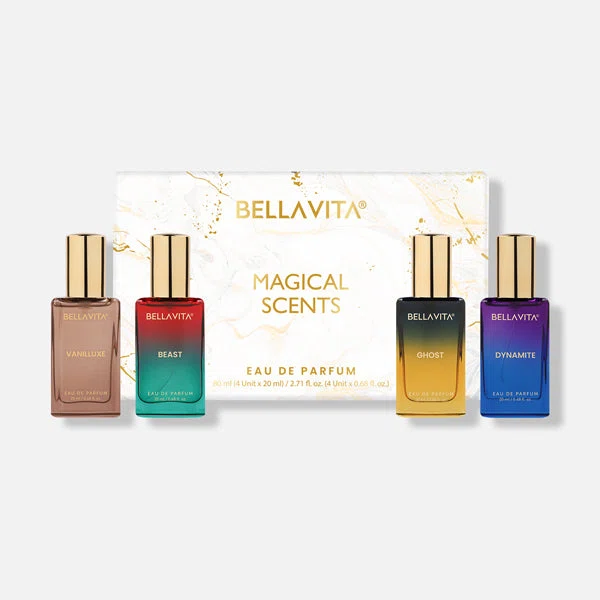 Bella Vita Magical Scents Perfume Gift Set 4 x 20ml