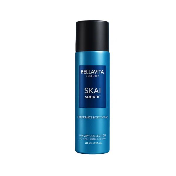 Bella Vita Skai Luxury No Gas Deo Body Spray 120ml - Available at AfnoBazar Nepal