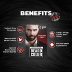 Beardo Beard Colour Black 60ml - Available at AfnoBazar Nepal