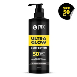 Beardo Ultraglow Body Lotion for Men 250ml - Available at AfnoBazar Nepal