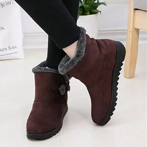 Women's Flat Winter Snow Boots