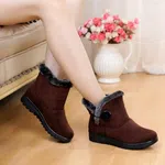 Women's Flat Winter Snow Boots image 2
