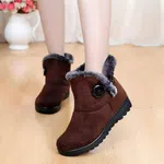Women's Flat Winter Snow Boots image 3