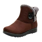 Women's Flat Winter Snow Boots image 5