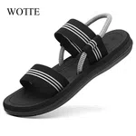 Women's Waterproof Hiking Sandals - Black image 5