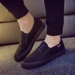 Women's Breathable Lace-Up Sneakers - Black image 5