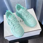 Women's Breathable Running Sneakers - Sky Blue image 3