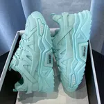Women's Breathable Running Sneakers - Sky Blue image 4