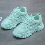Women's Breathable Running Sneakers - Sky Blue image 5