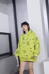 Women's Fur Pullover Hoodie Jacket image 2
