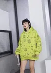 Women's Fur Pullover Hoodie Jacket image 1