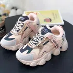 Women's Breathable Lace-Up Casual Sneakers - Multicolor image 3