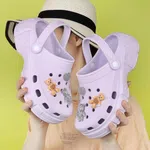 Women's Lightweight Summer Clogs - Purple image 2