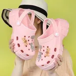 Women's Lightweight Summer Clogs - Blue, Pink and Purple image 3